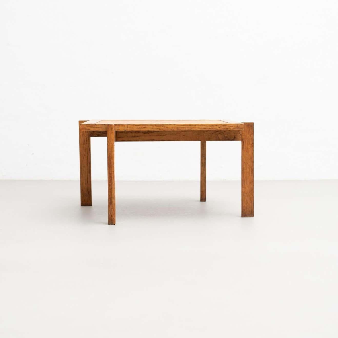 Chêne Table basse en Oak Wood - France, Circa 1950 en vente