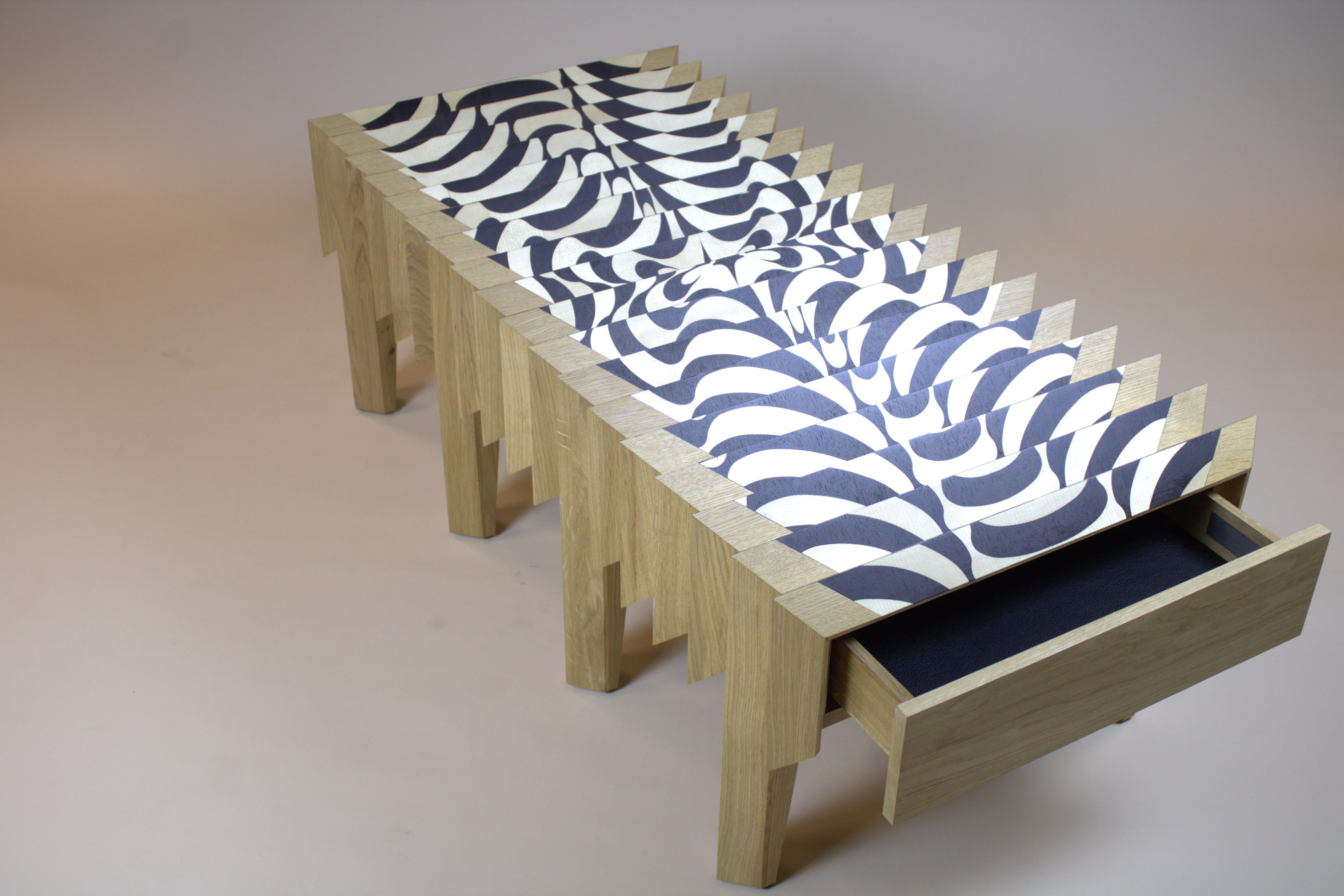 Oak Wood Coffee Table The Netherlands By Sordile For Sale 3