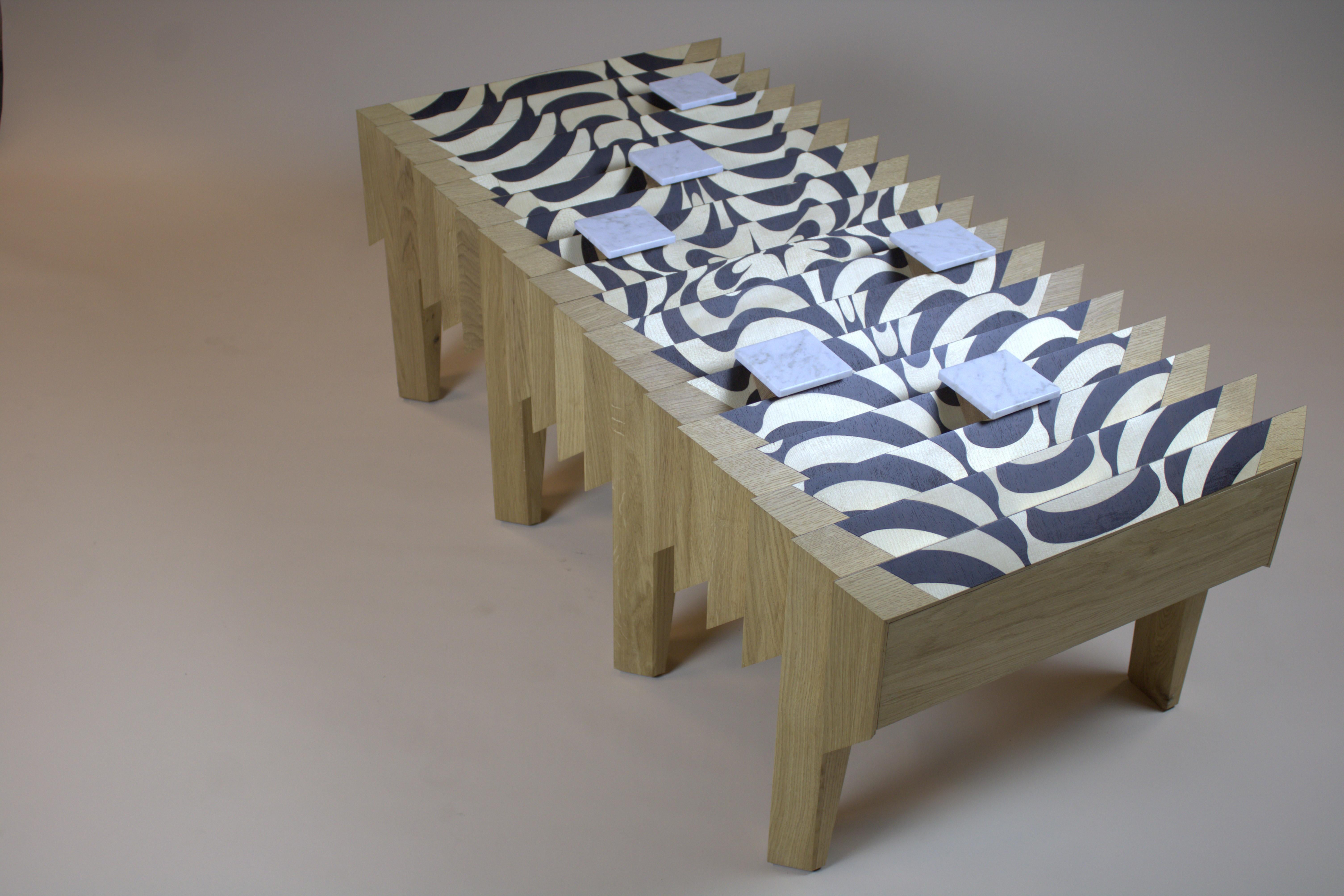 Oak Wood Coffee Table The Netherlands By Sordile For Sale 5
