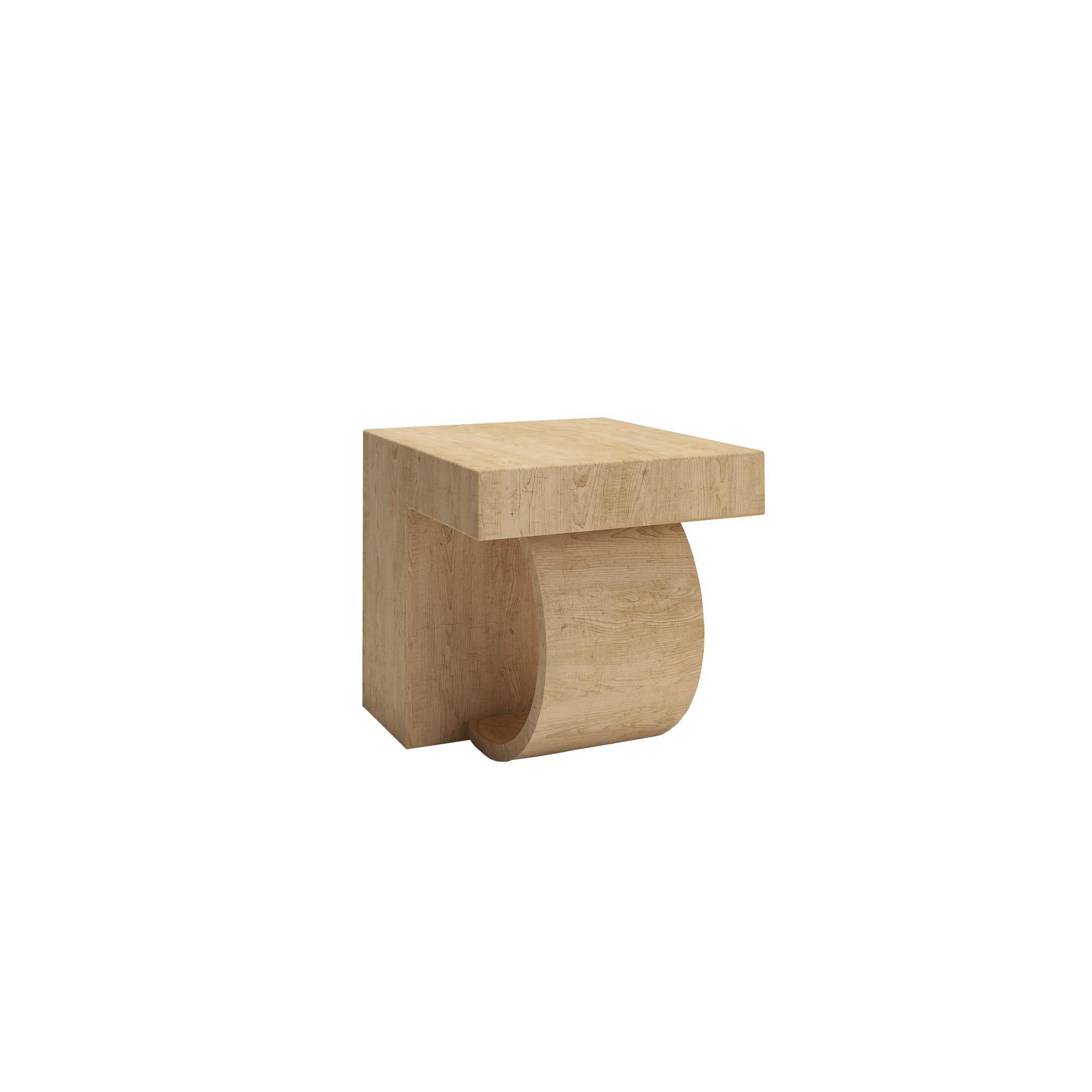 Modern Oak wood modern coffee table  For Sale