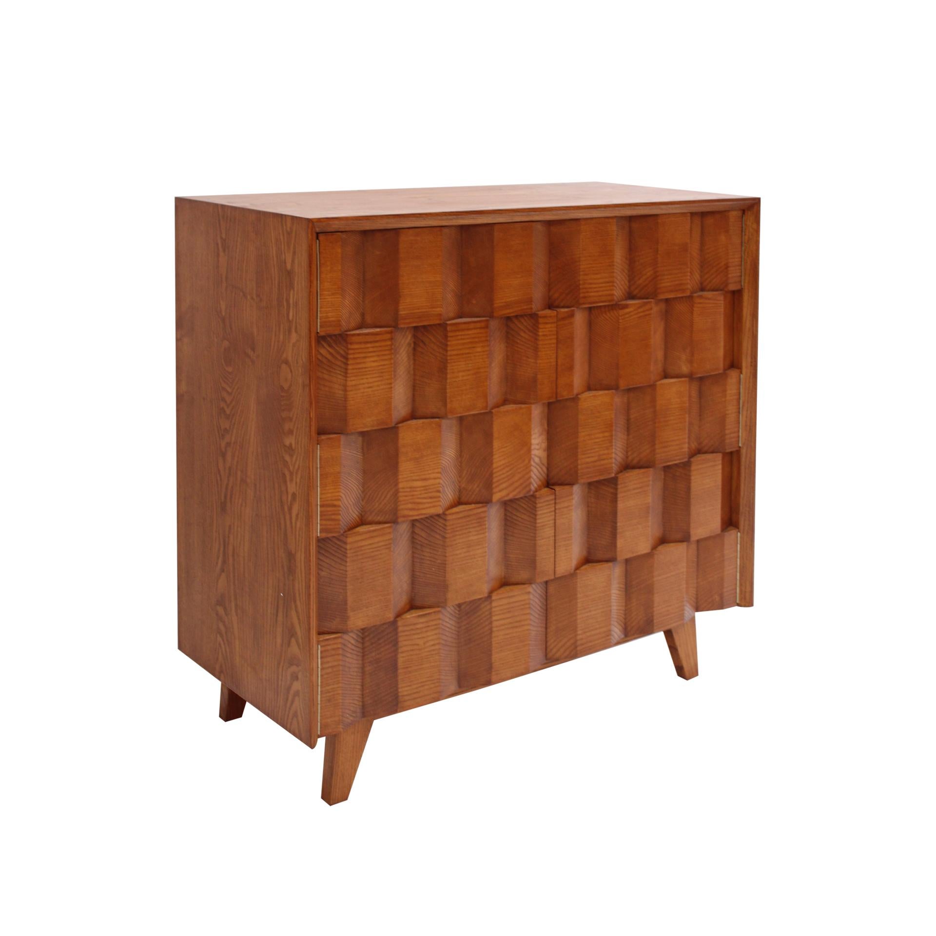 Oak wood sideboard designed by L.A Studio, Italian Bar (Italienisch) im Angebot