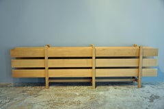 Oak wood Sideboard "I-Joist" by Steven Banken, Netherlands
