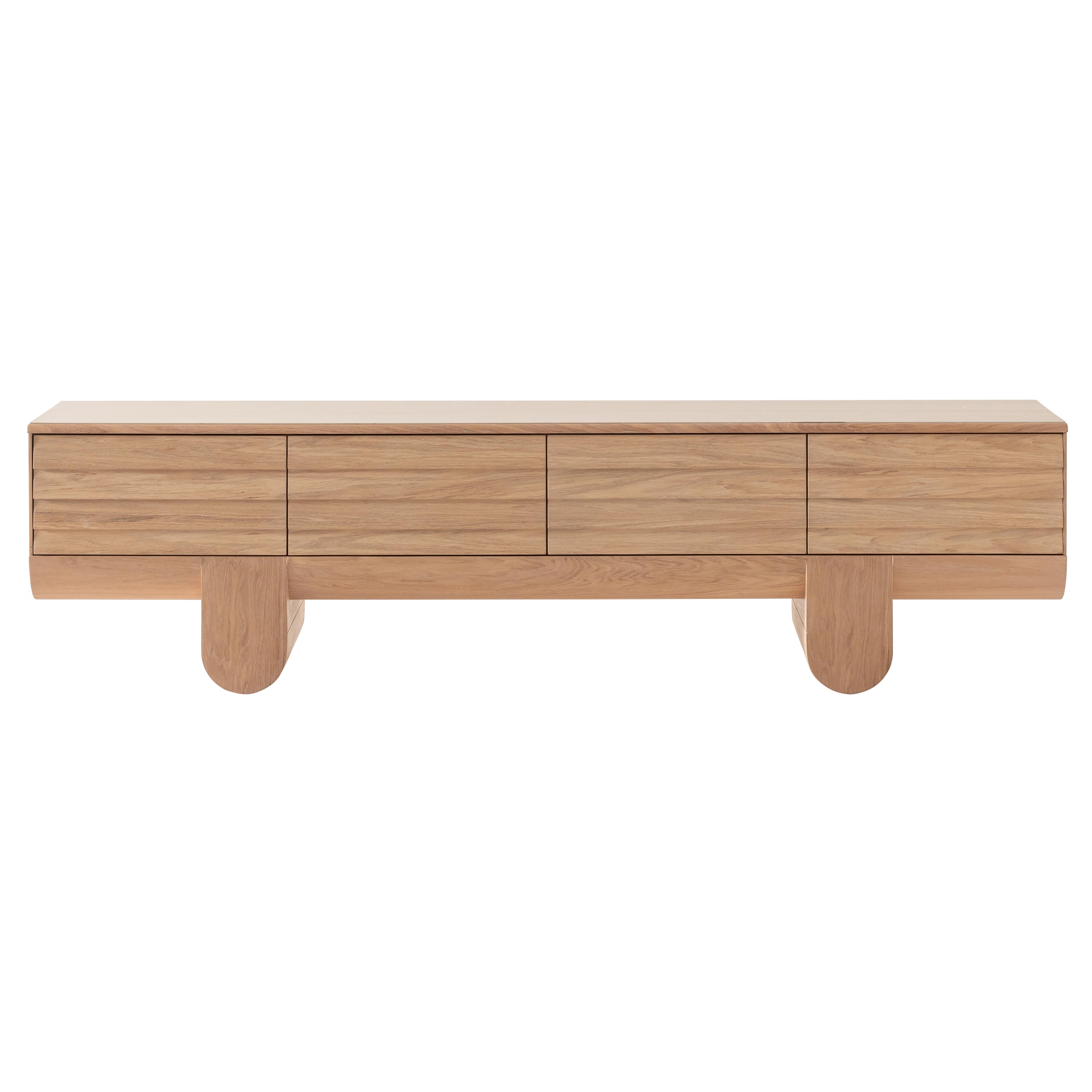 What is a television console?