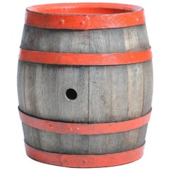 Oak Wood Wine Barrel, Czechoslovakia, circa 1950