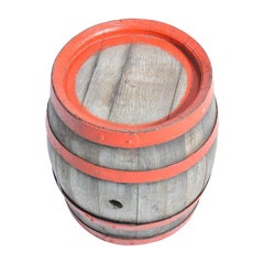 Oak Wood Wine Barrel, Czechoslovakia, circa 1950