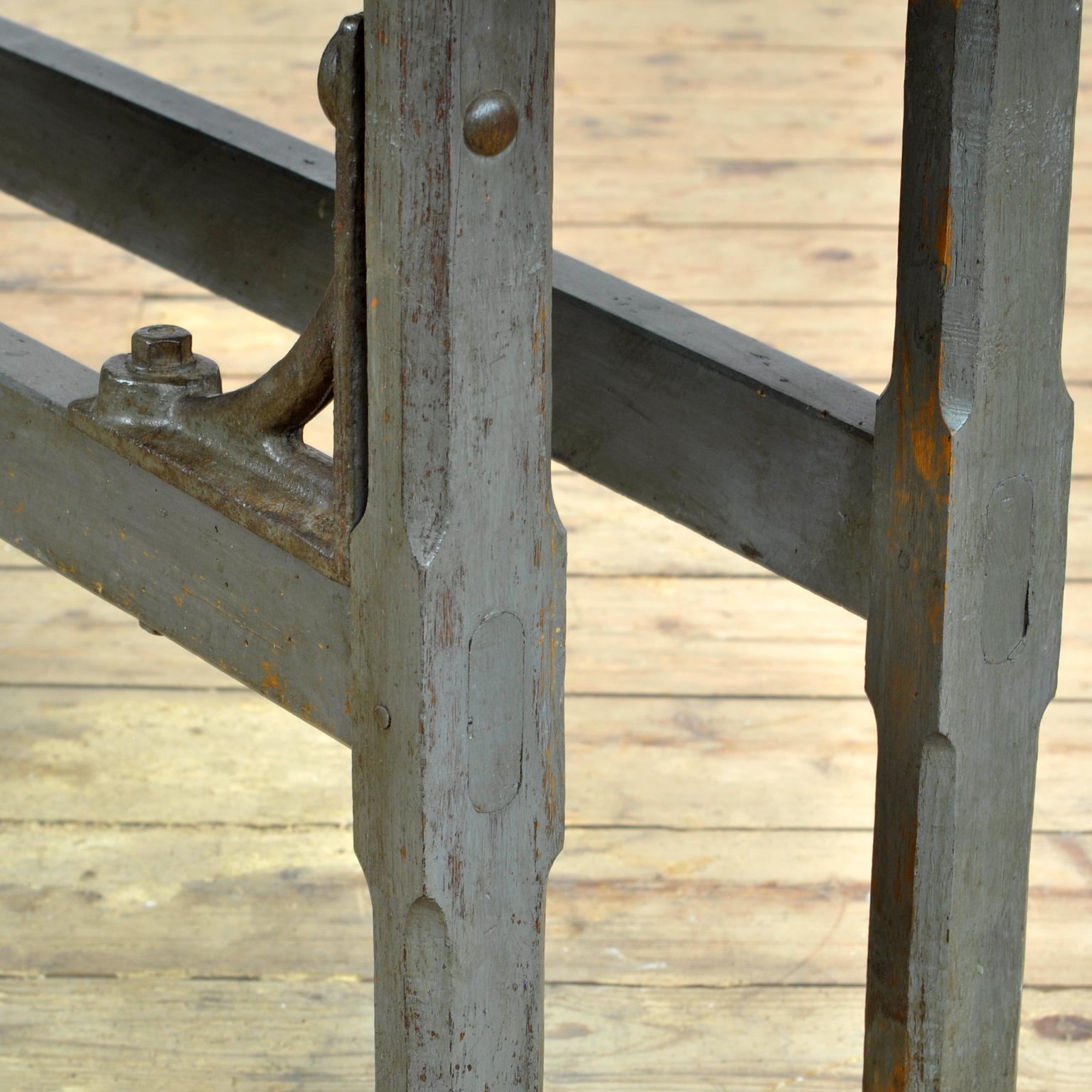 Oak Workbench, circa 1920 1