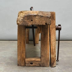 Oak Worktable, 1880s