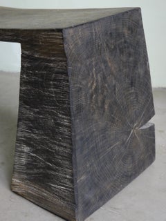 Oakbench Ebonized and Limed, by Fritz Baumann