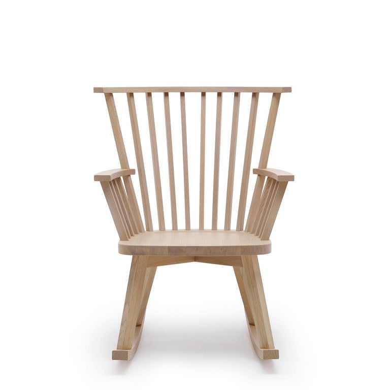 Small Oak Rocking Chair Oaky Rocking Chair For Sale at 1stDibs