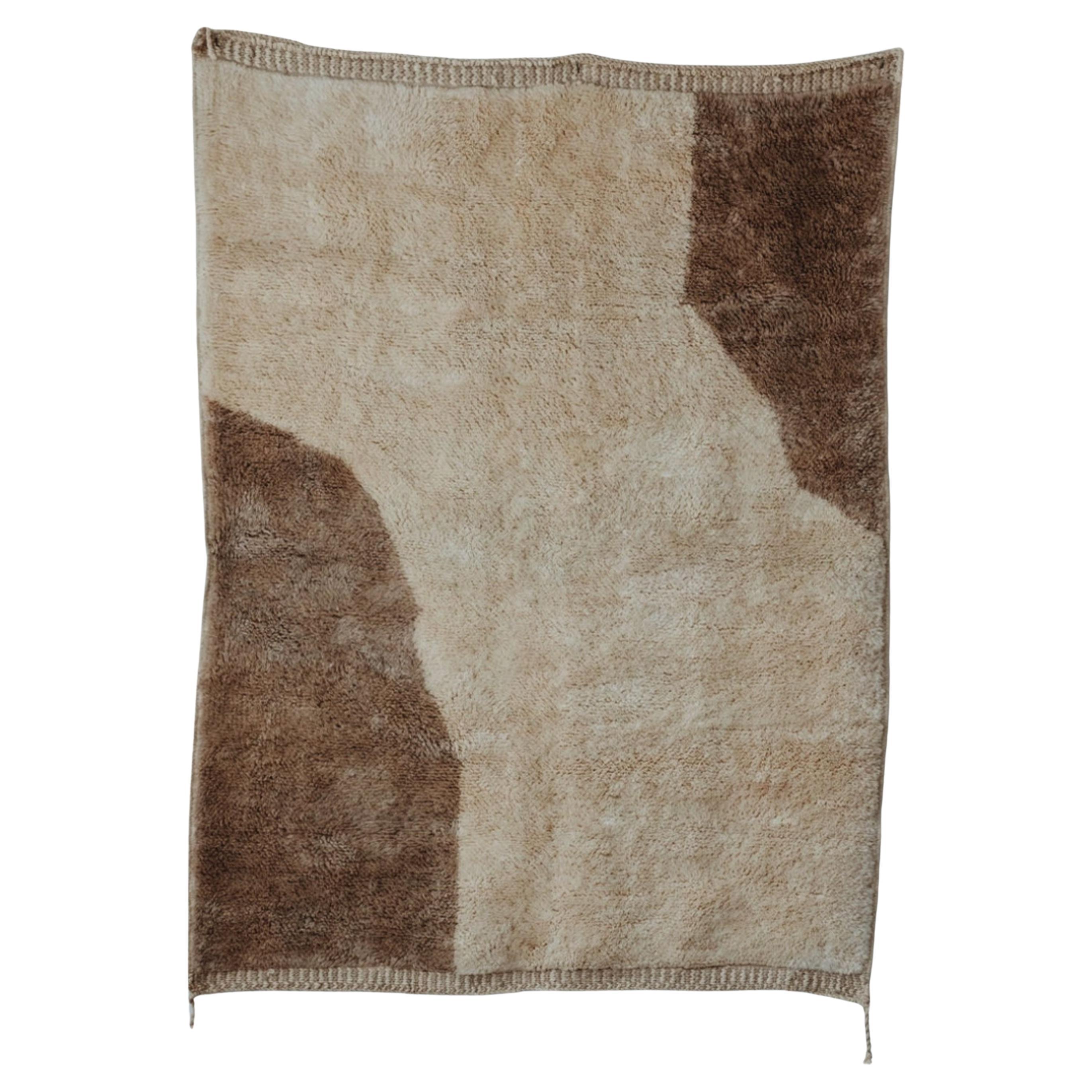 OASIS Custom Berber Wool Rug Modern Handwoven Large Minimalist Contemporary