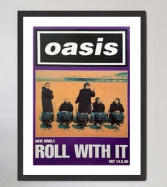 Oasis - Roll With It Original Poster, 1995
