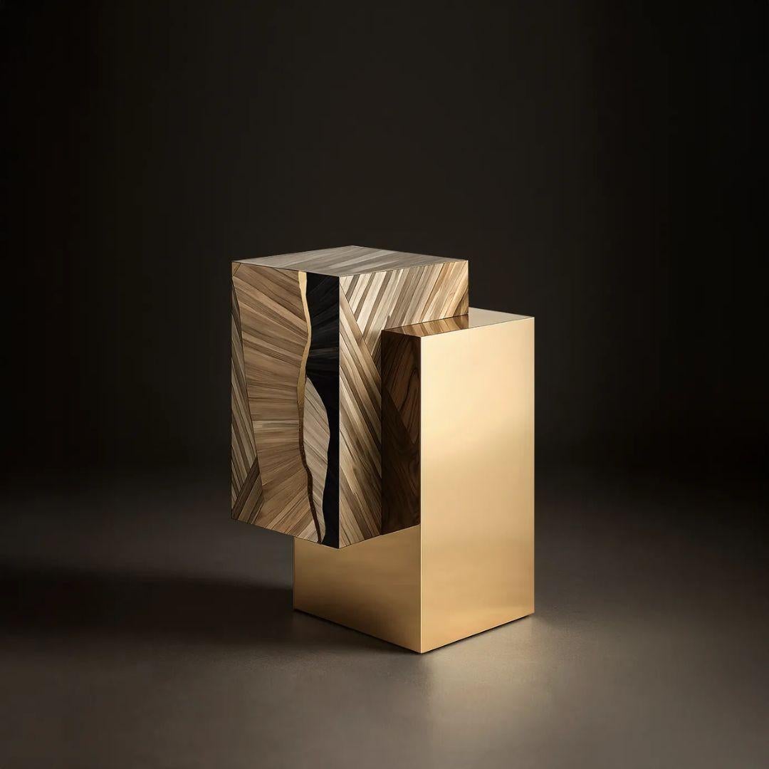 Hand-Crafted Oasis Side Table For Sale