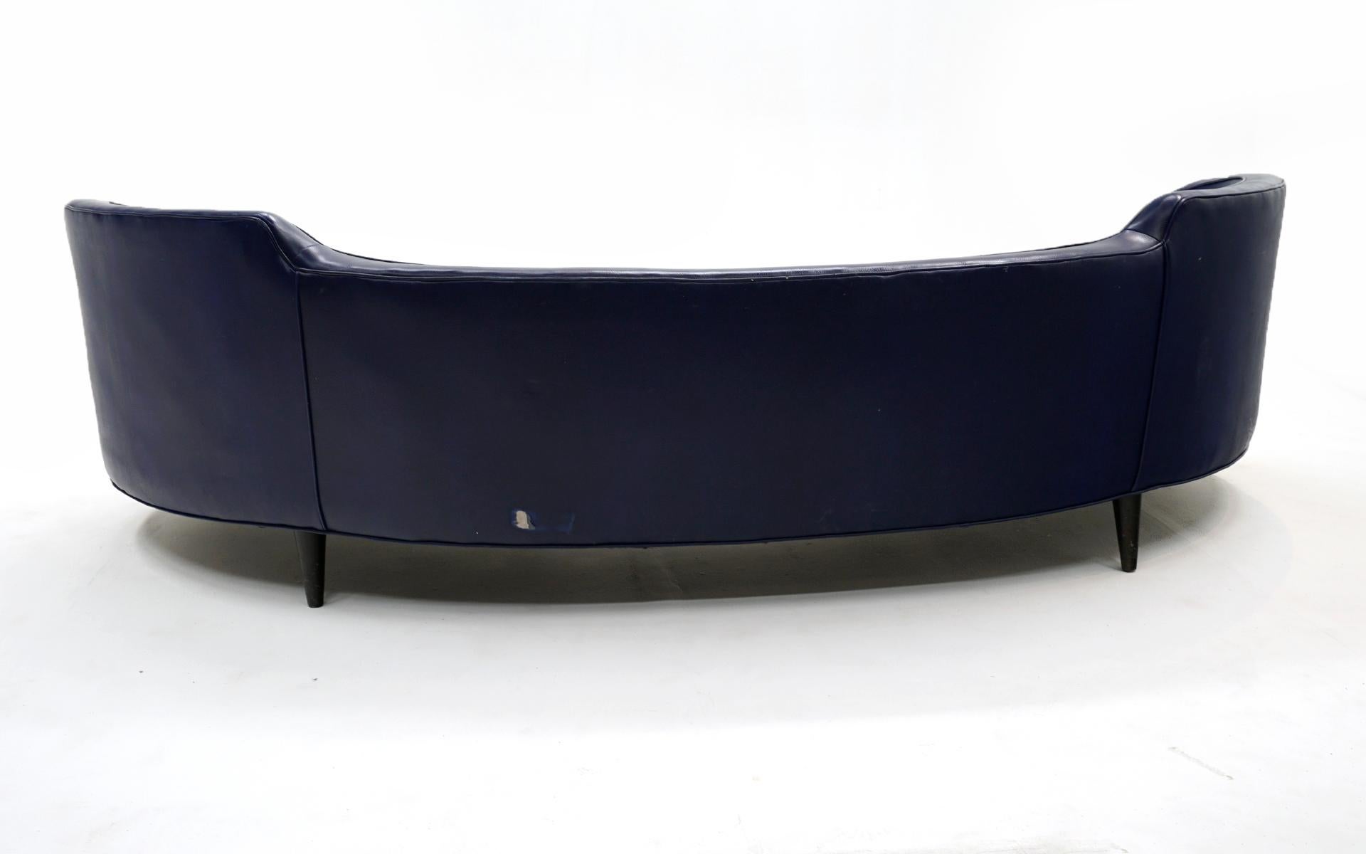 Milieu du XXe siècle Sofa Oasis par Edward Wormley pour Dunbar.  Très rare.  Prix pour le remeublement. en vente