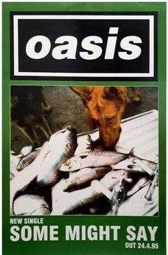 Oasis - Some Might Say Original Poster, 1995
