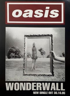Oasis - Wonderwall Original Poster, 1995