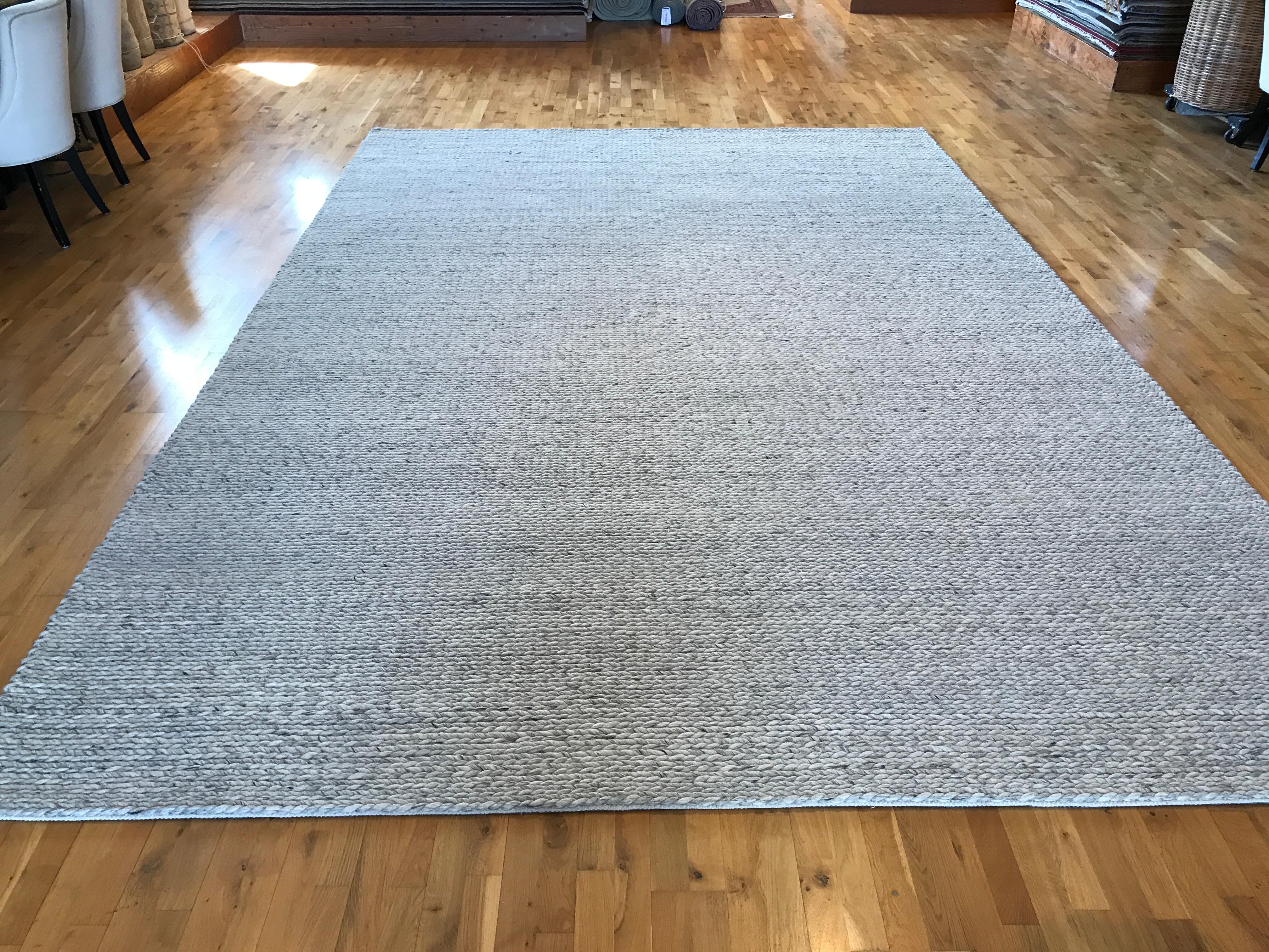 oatmeal wool rug