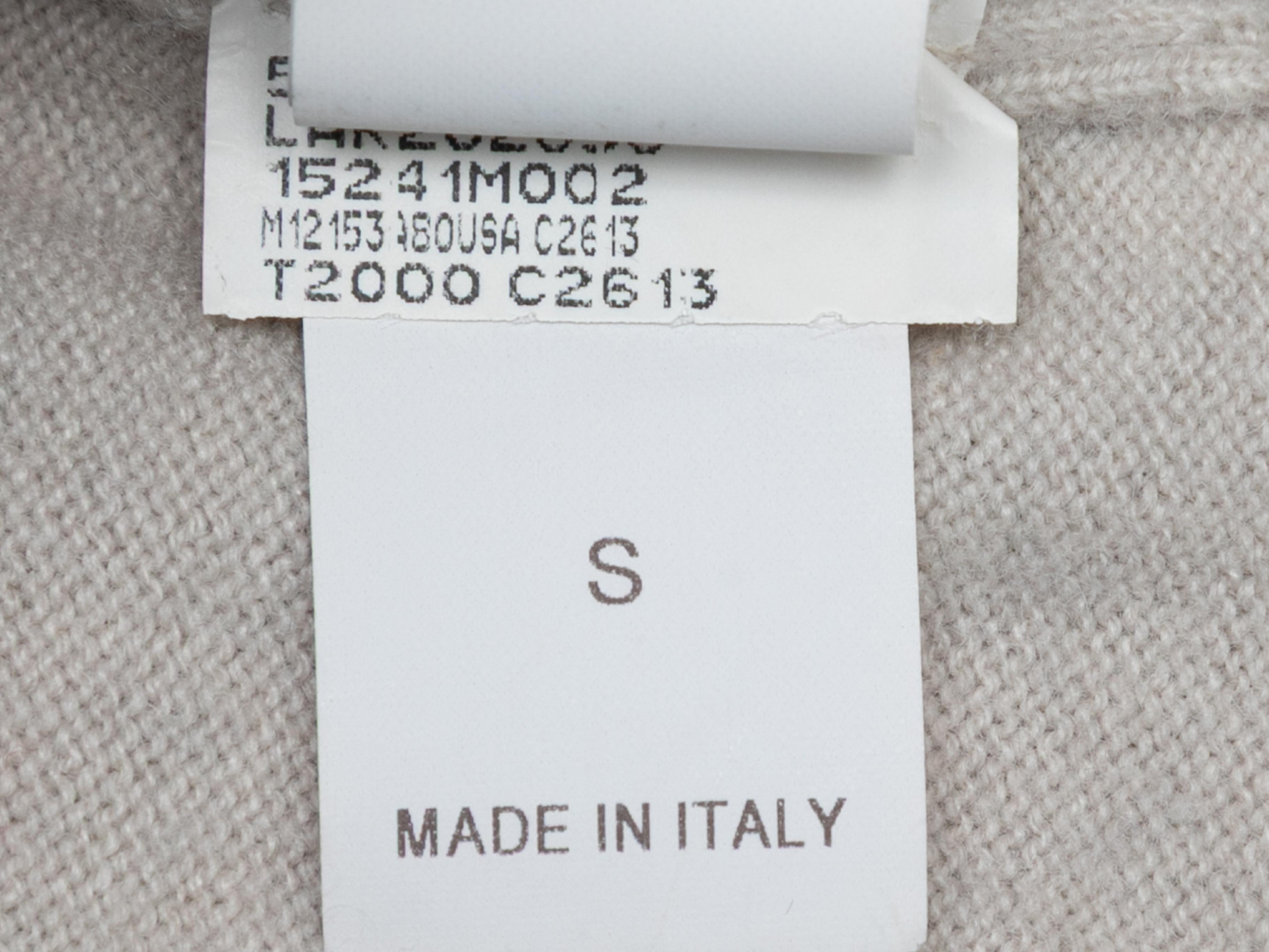 Oatmeal Brunello Cucinelli Cashmere & Silk Layered Dress Size US S For Sale 3