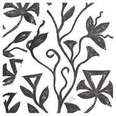 Oatmeal Linen, Khovar Collection, Vine (Fabric by the yard)