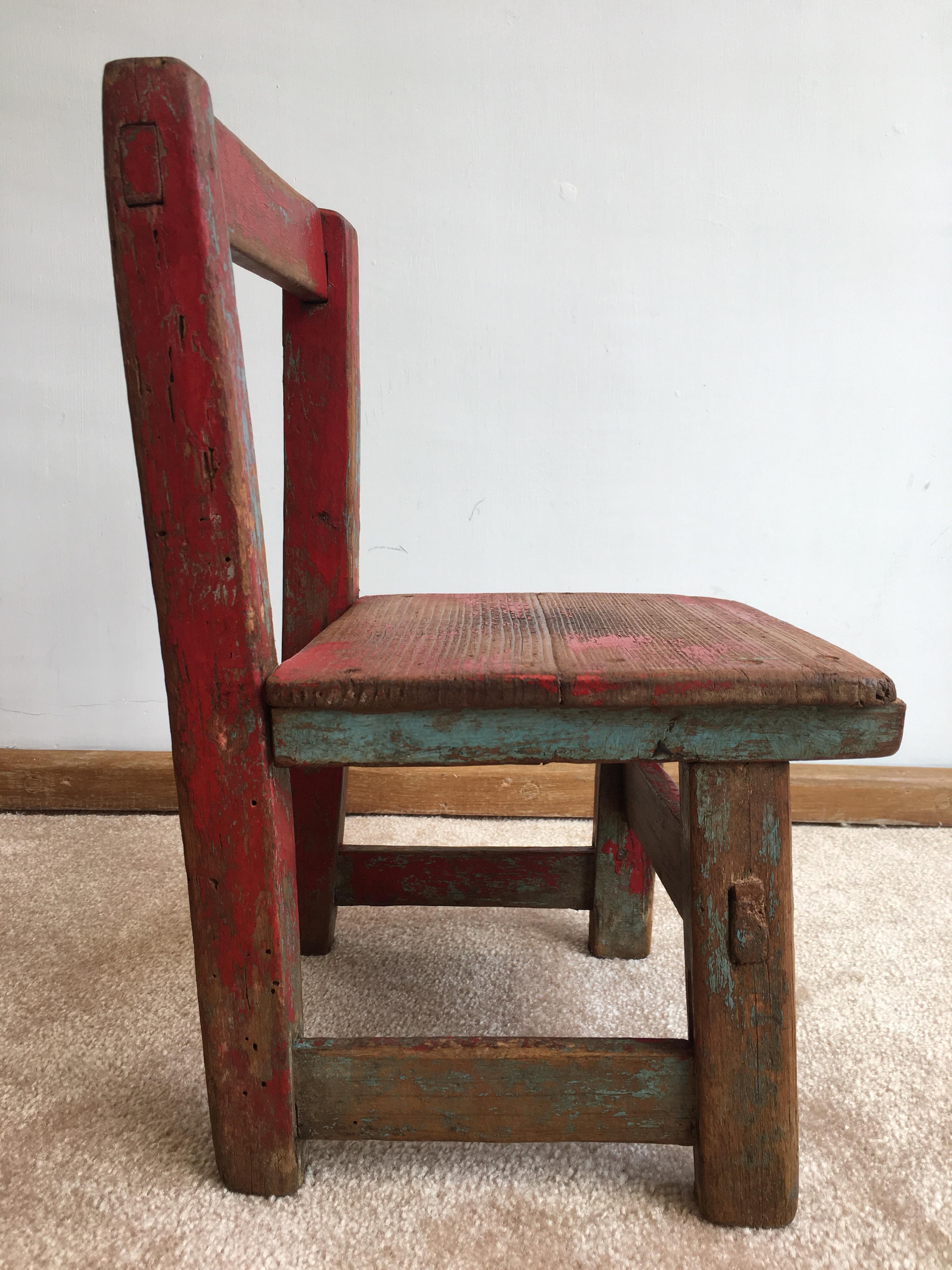 Rustic Oaxaca Child's Chair