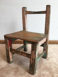 Oaxaca Child's Chair Wood, 1960s