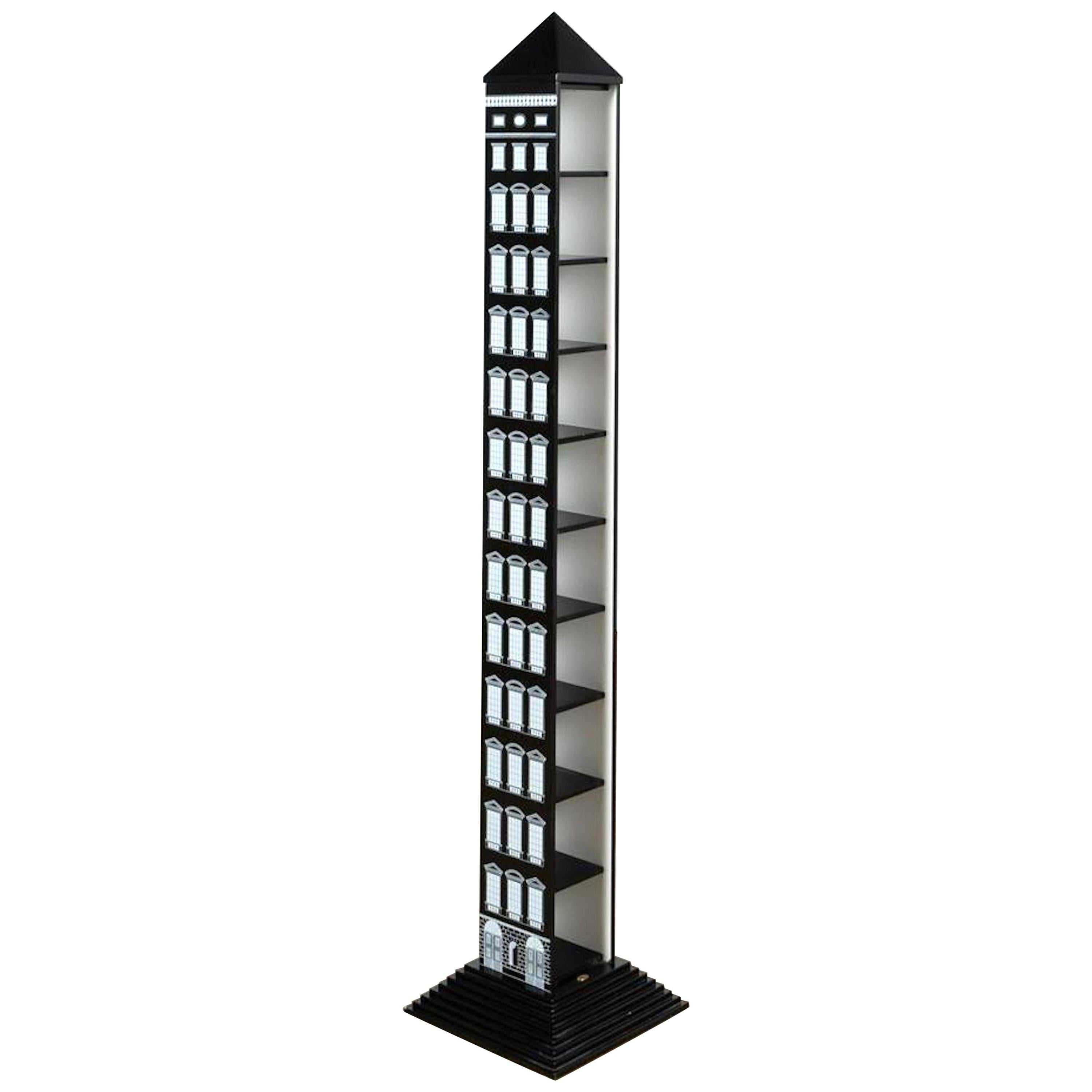 Obelisk Étagère/ Shelf 'Architettura' by Fornasetti
