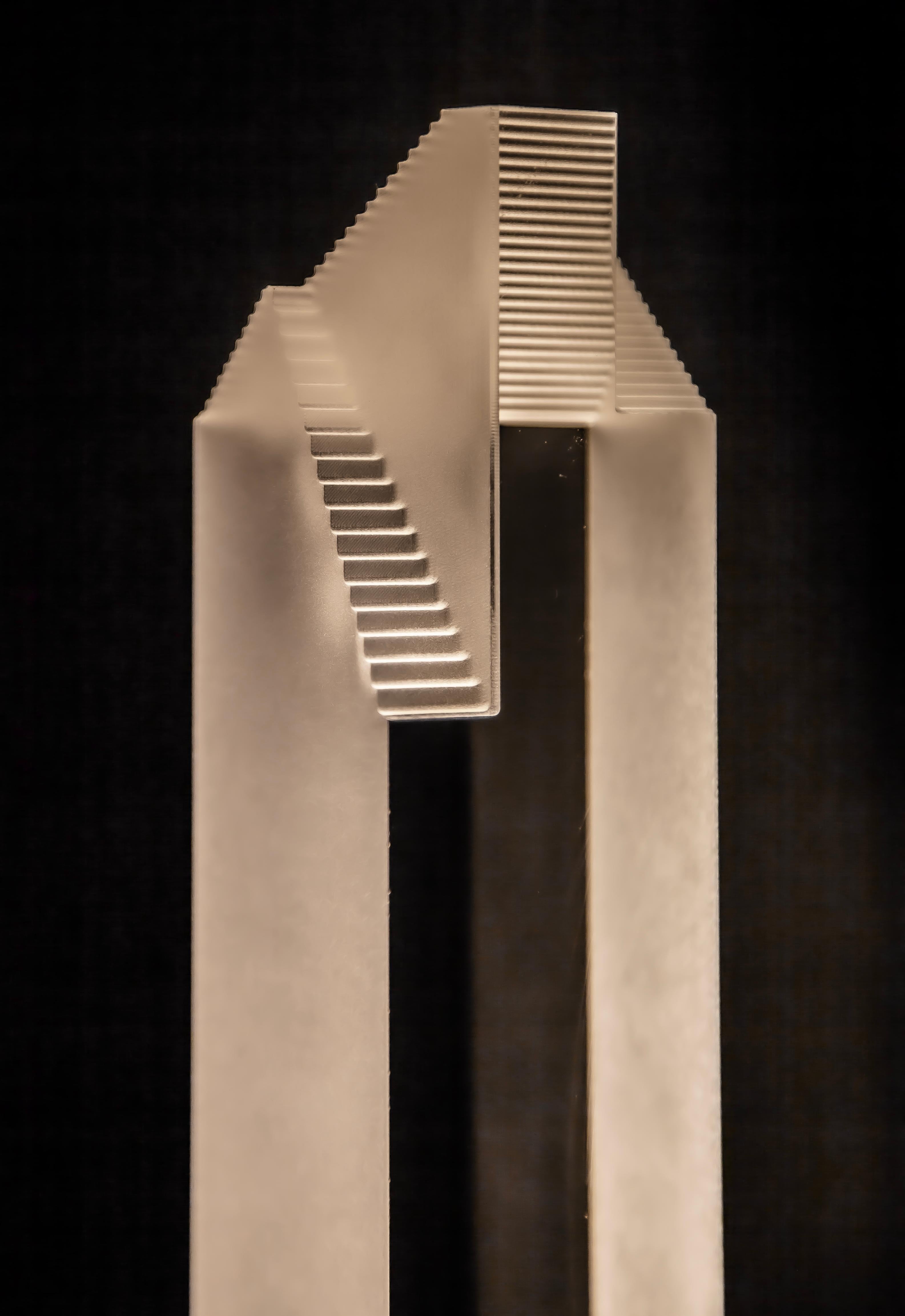 The converging Obelisk II light sculpture 24