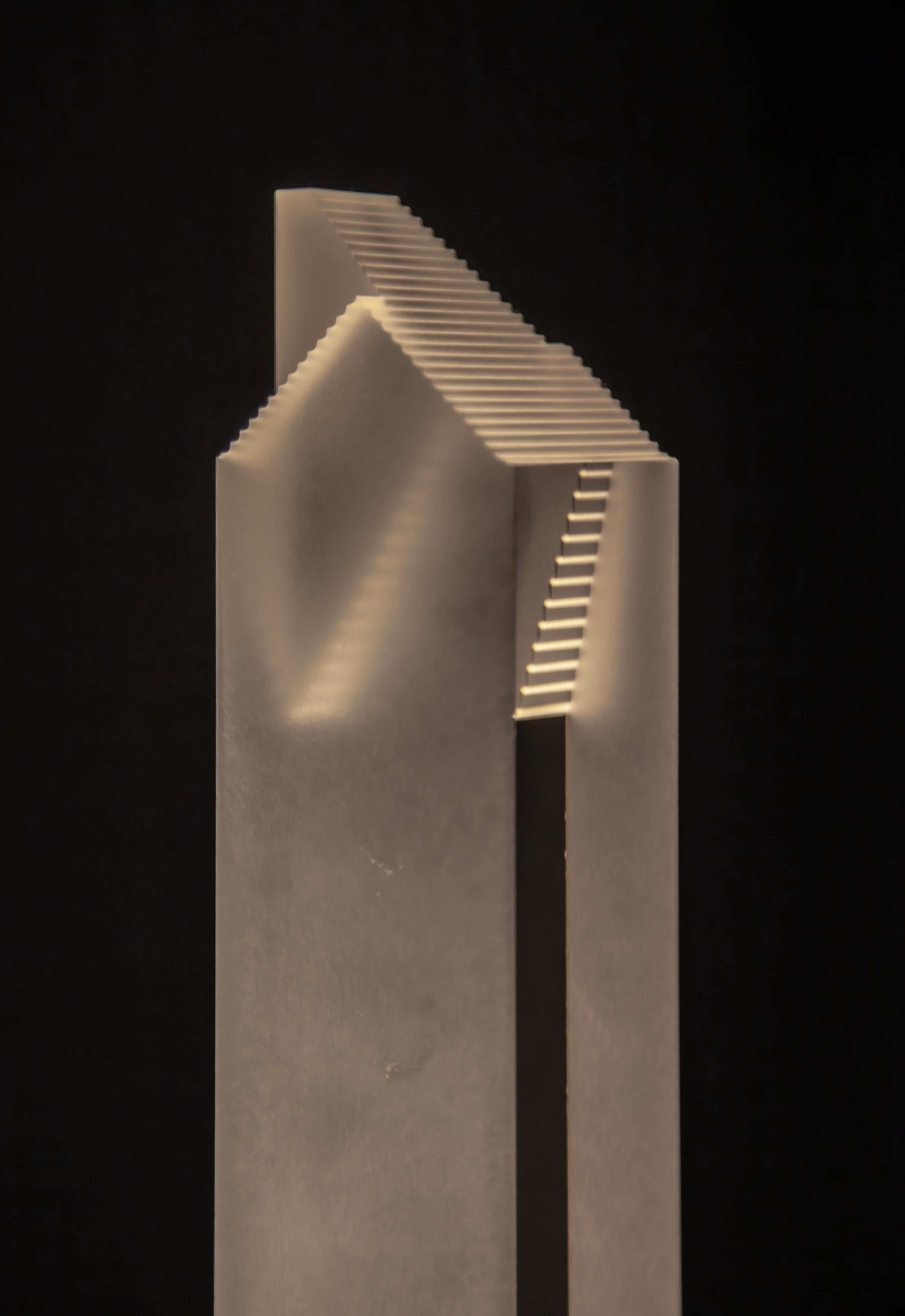 Obelisk II Floor Lamp by Yonathan Moore, Represented by Tuleste Factory In New Condition For Sale In New York, NY