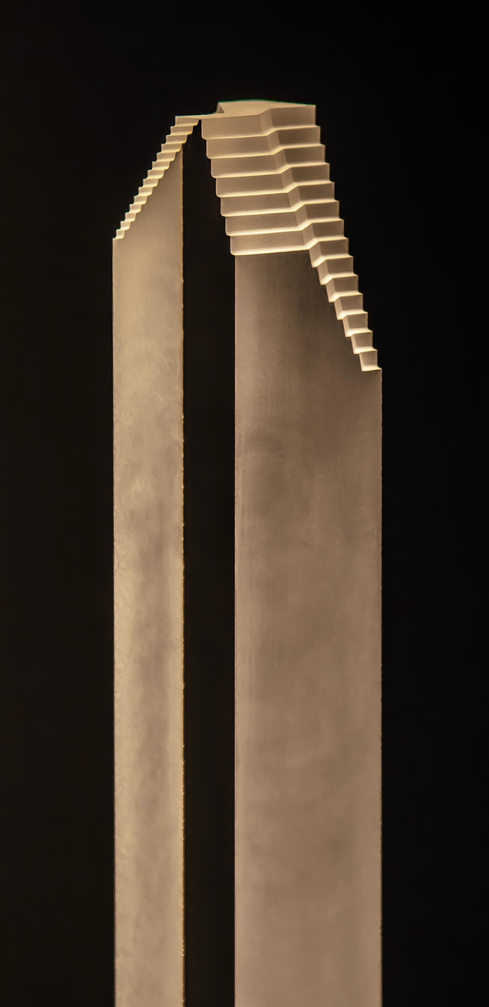 The Folding OBELISK III Light Sculpture 40