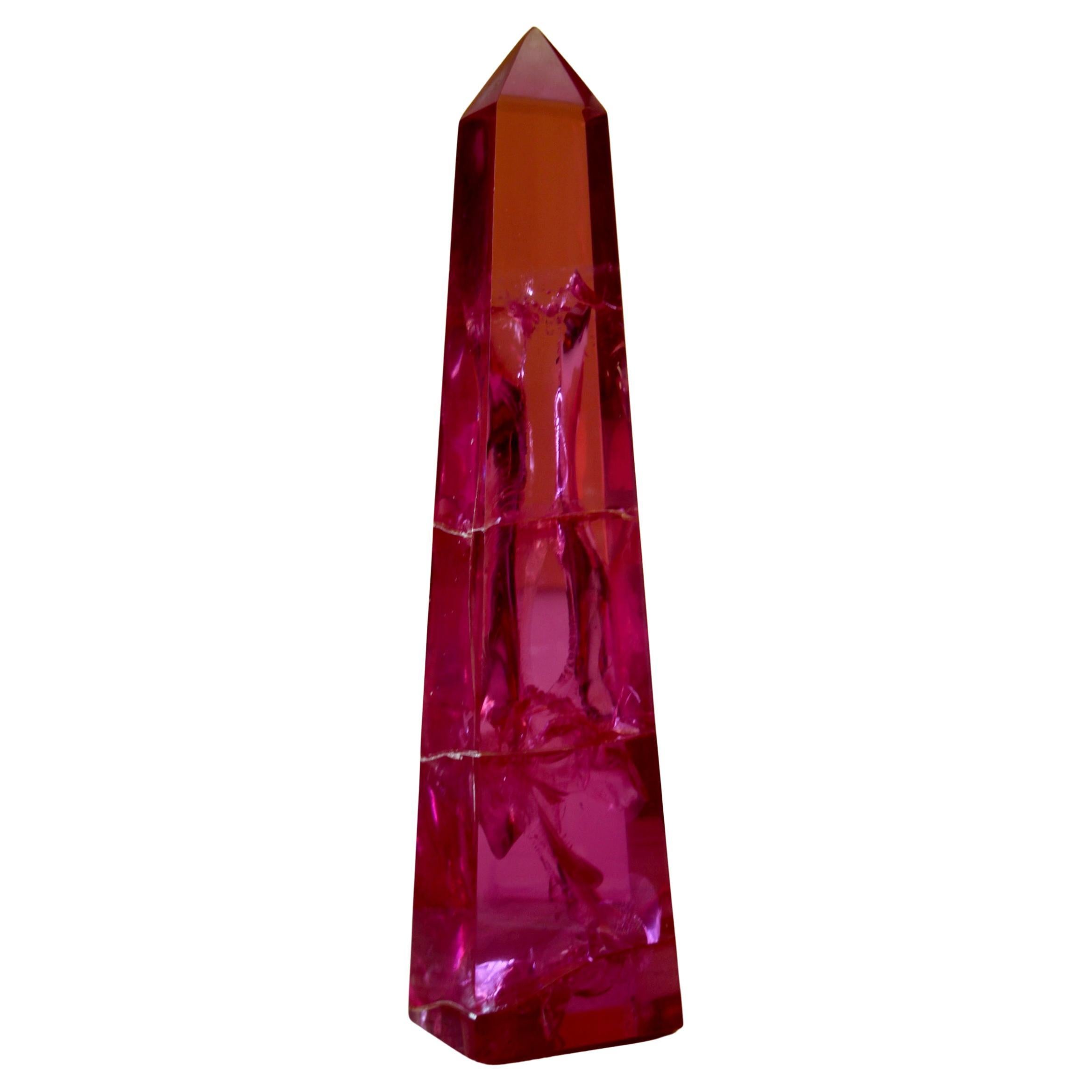 Obelisco de resina fractal en venta