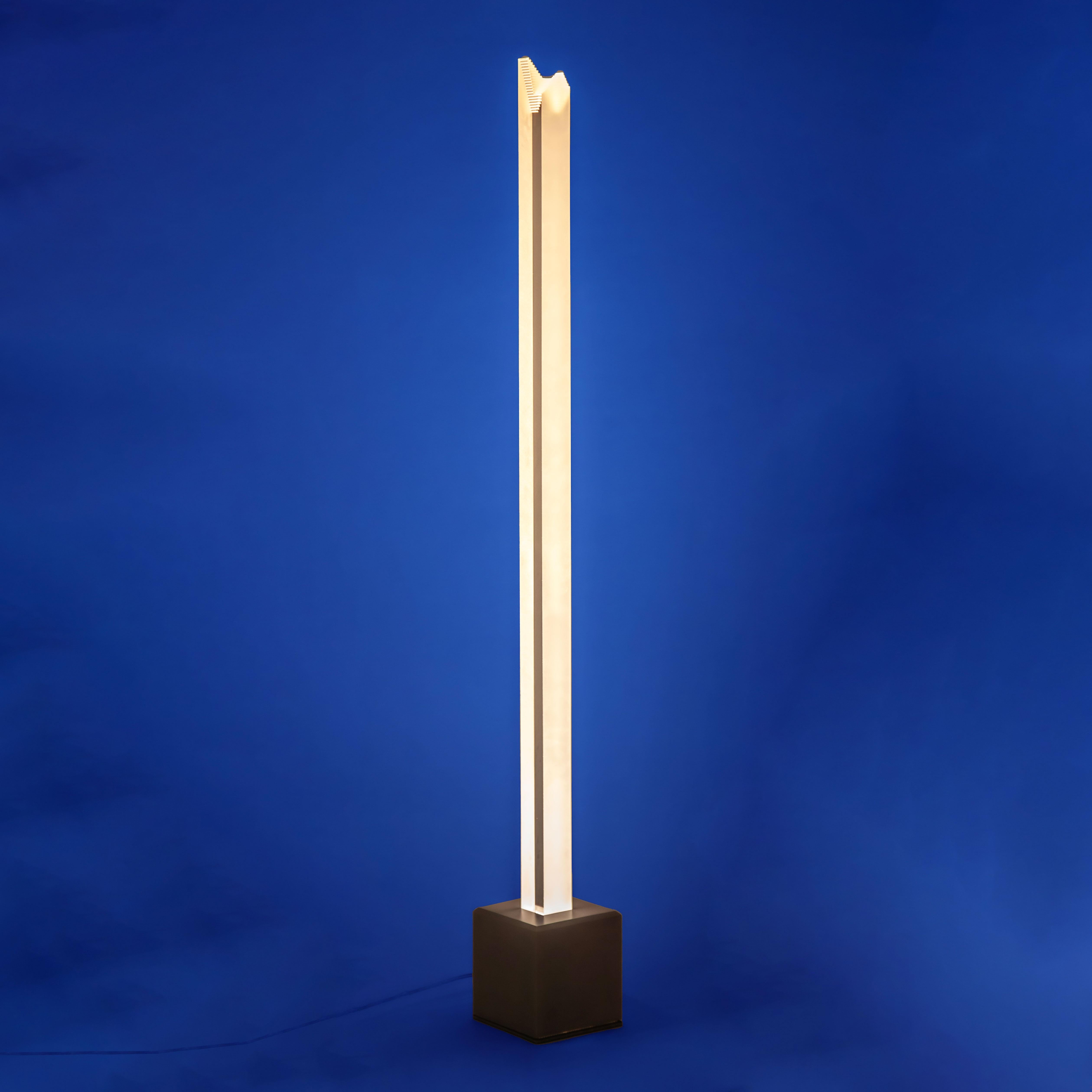 Contemporary Obelisk IV Floor Lamp by Yonathan Moore, Represented by Tuleste Factory For Sale