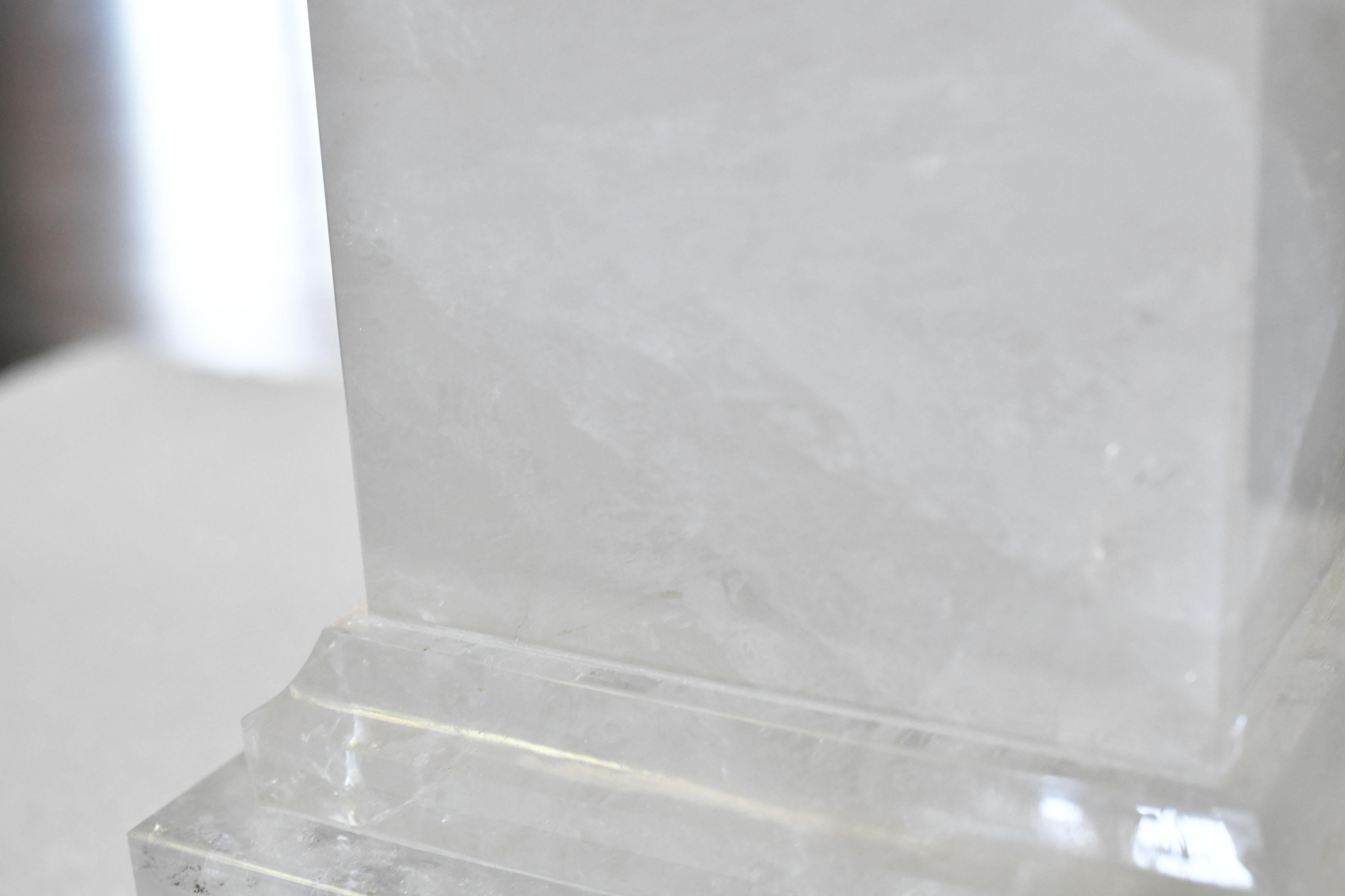 Lámparas de cristal de roca Obelisco by Phoenix Siglo XXI y contemporáneo en venta