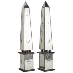 Obelisks from Grand Tour, Italy, 1880