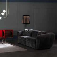 Oberdan Canapé 3 places gris