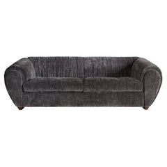 Oberdan 3-Seater Gray Sofa