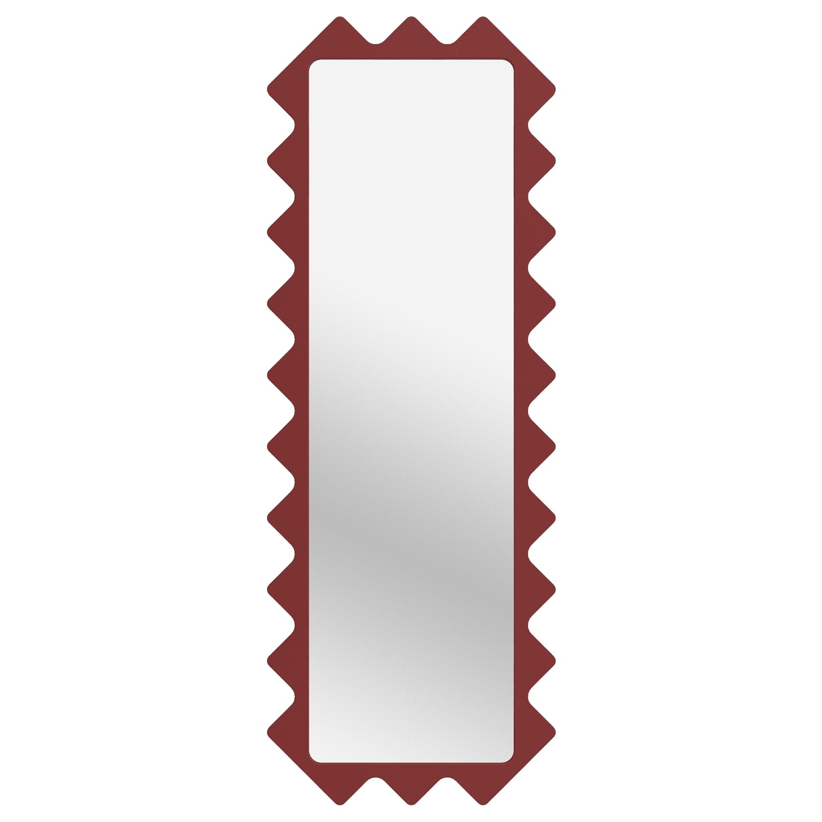 Oberig 103 – Narrow Sunburst Mirror – Spiked Frame Mirror by Oitoproducts