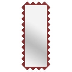 Oberig 114 – Miroir carré à rayons Miroir à cadre clouté par Oitoproducts