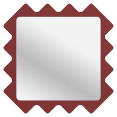 Oberig 44 – Square Sunburst Mirror – Spiked Frame Mirror by Oitoproducts