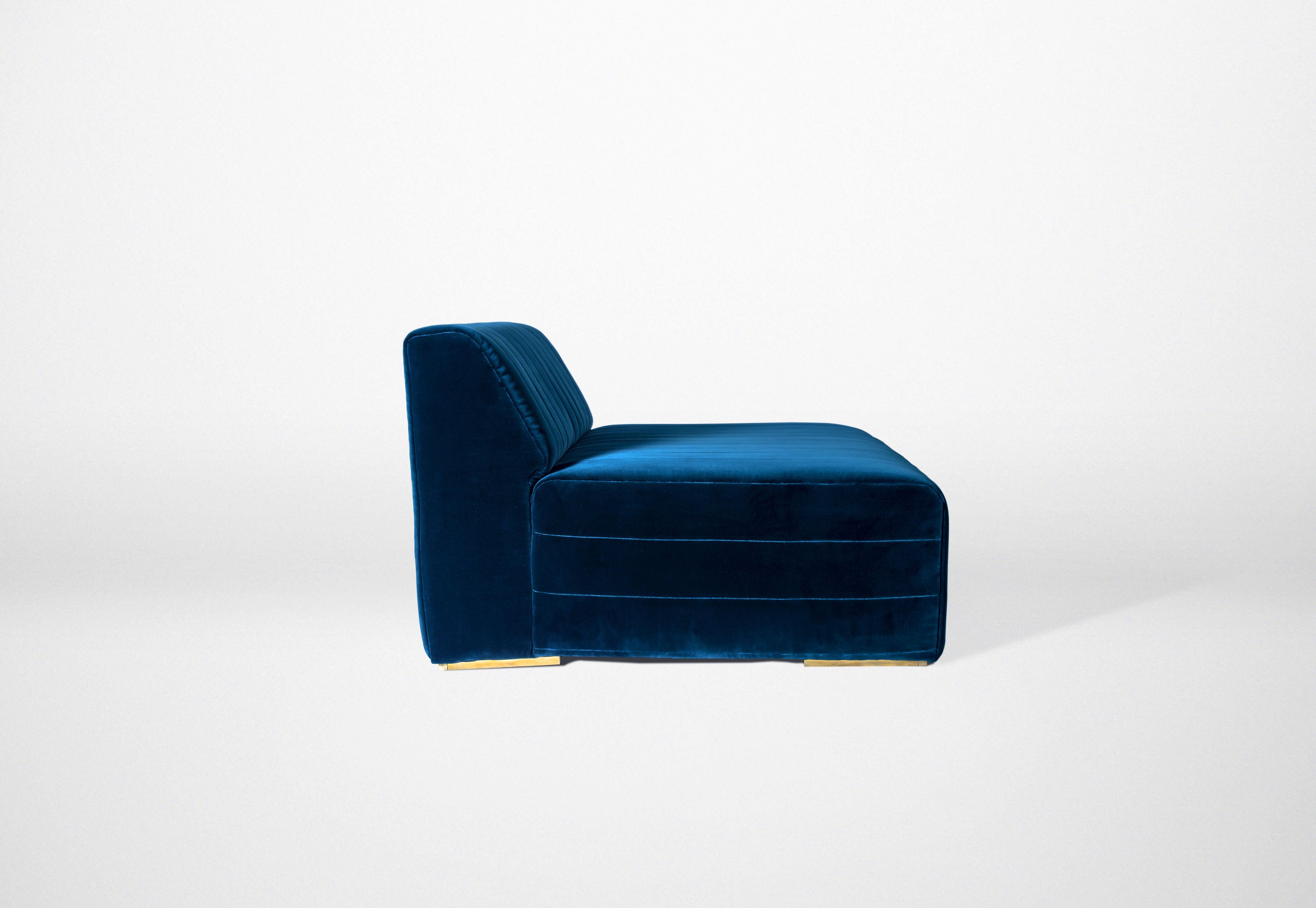 Contemporary Oberon March Sofa by Atra Design