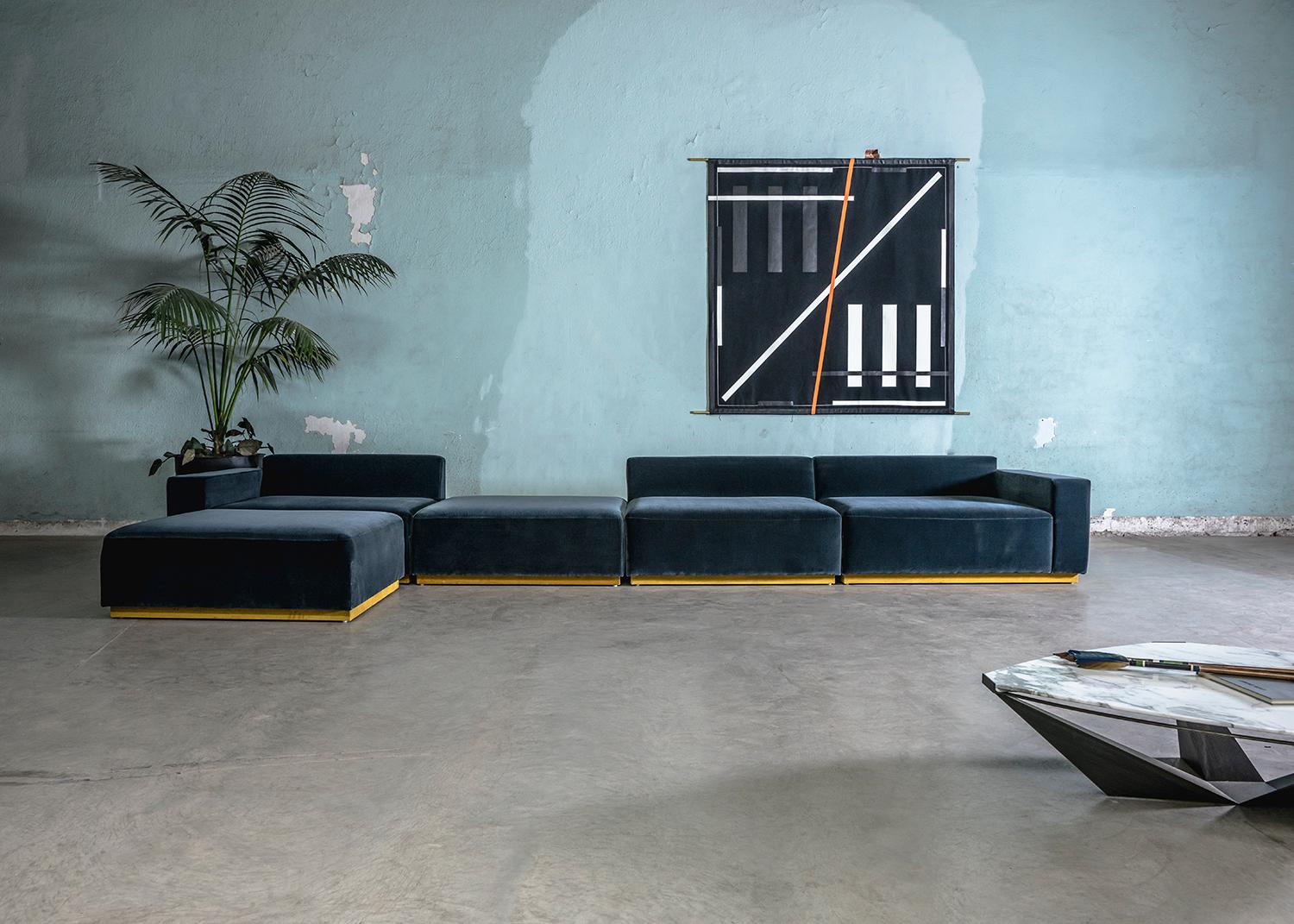 Mexican Oberon Sofa by Atra Design For Sale