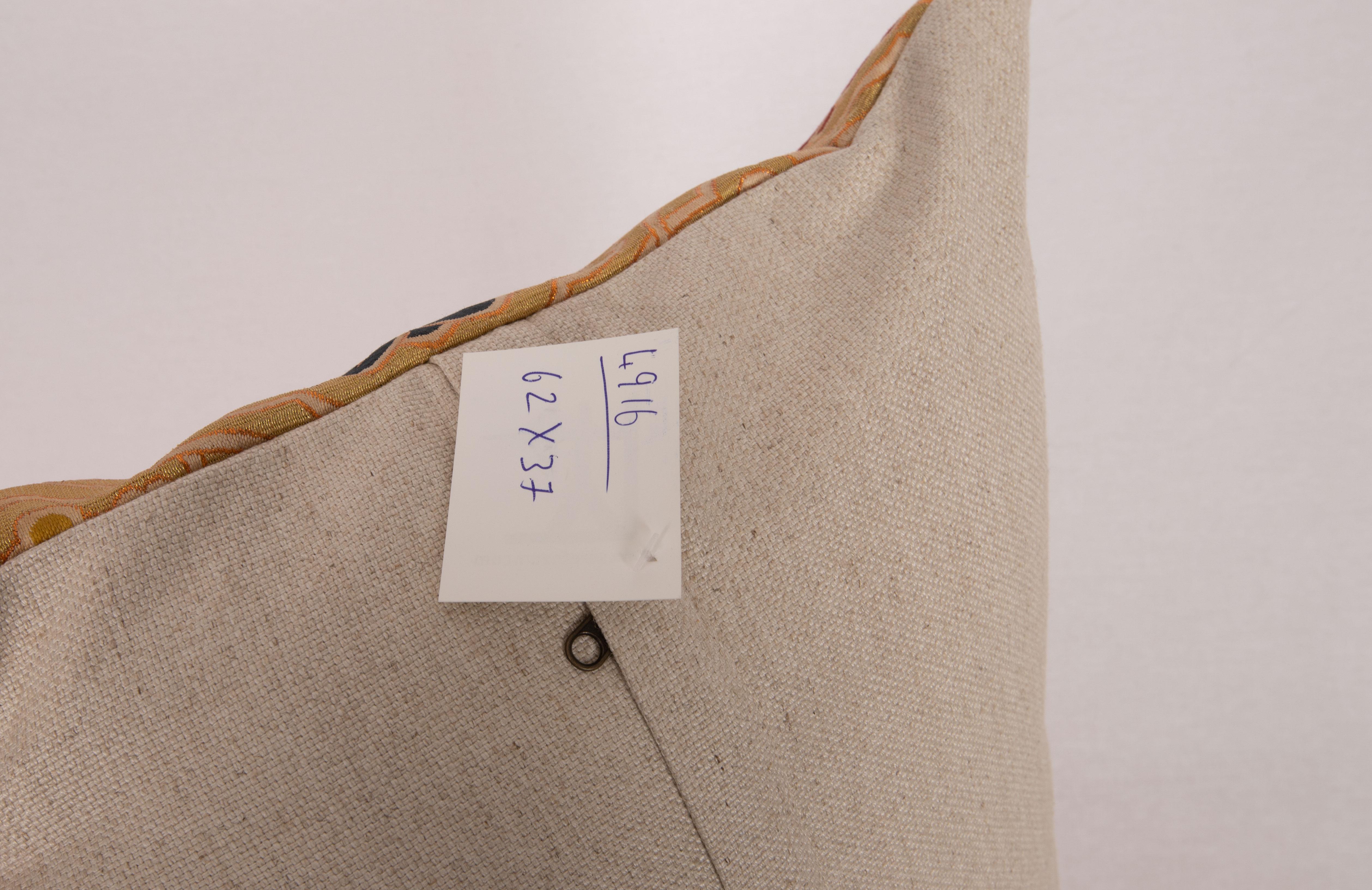 20ième siècle Obi couverture d'oreiller, Japon, milieu du 20e siècle en vente