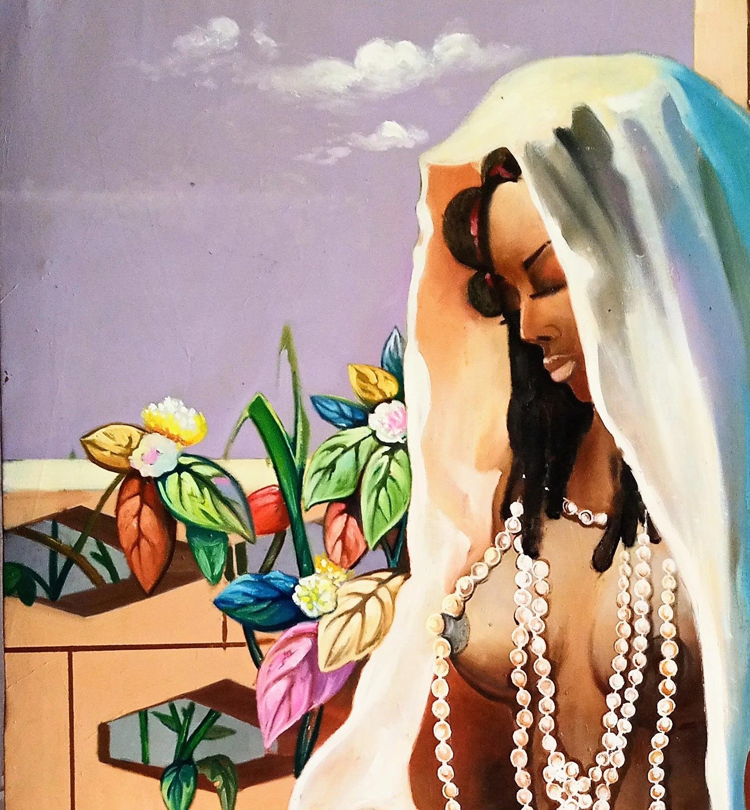 Lettera a Oliver - Painting di Obiora Anamaleze