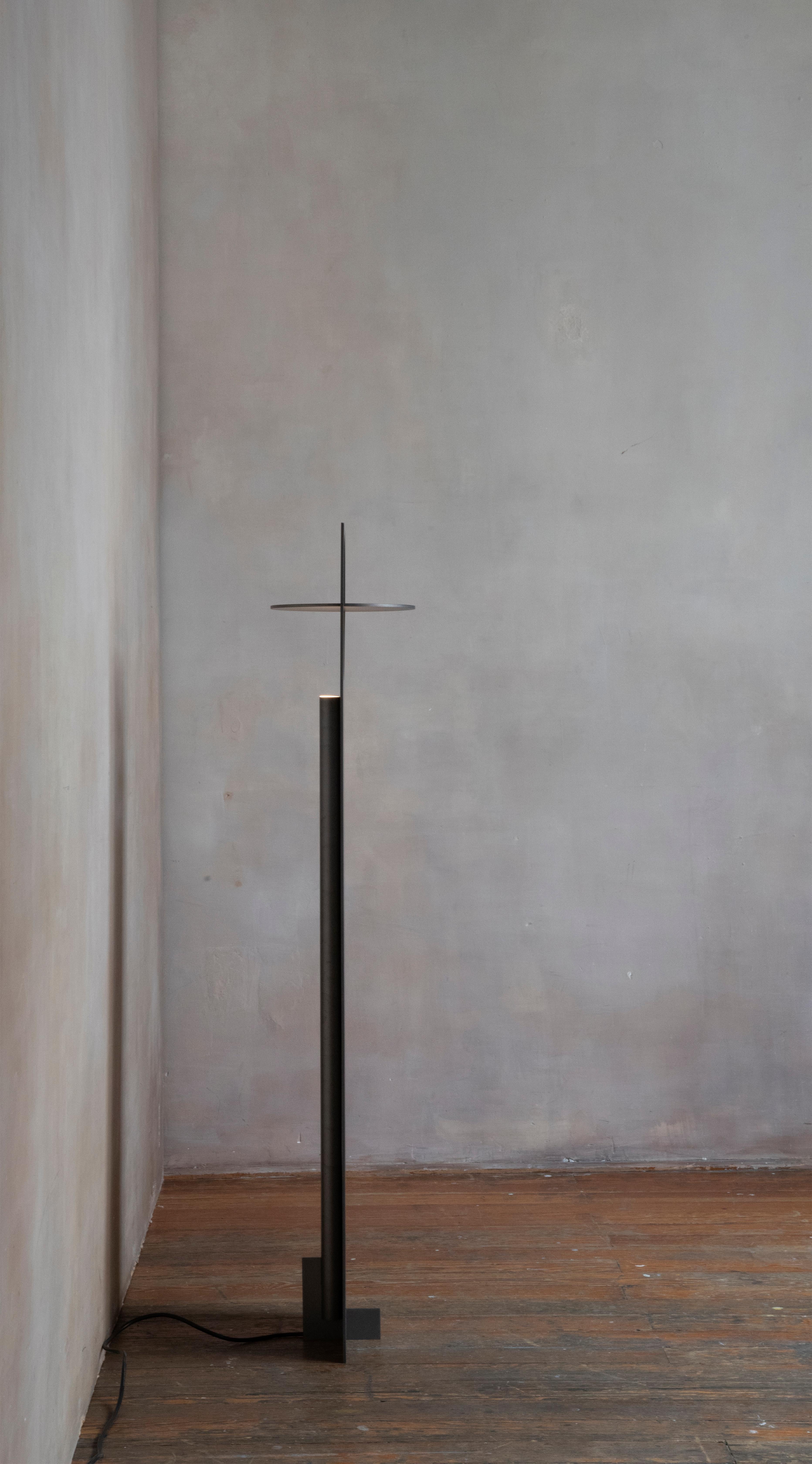 OBJ-01 Steel Floor Lamp by Manu Bano For Sale 5