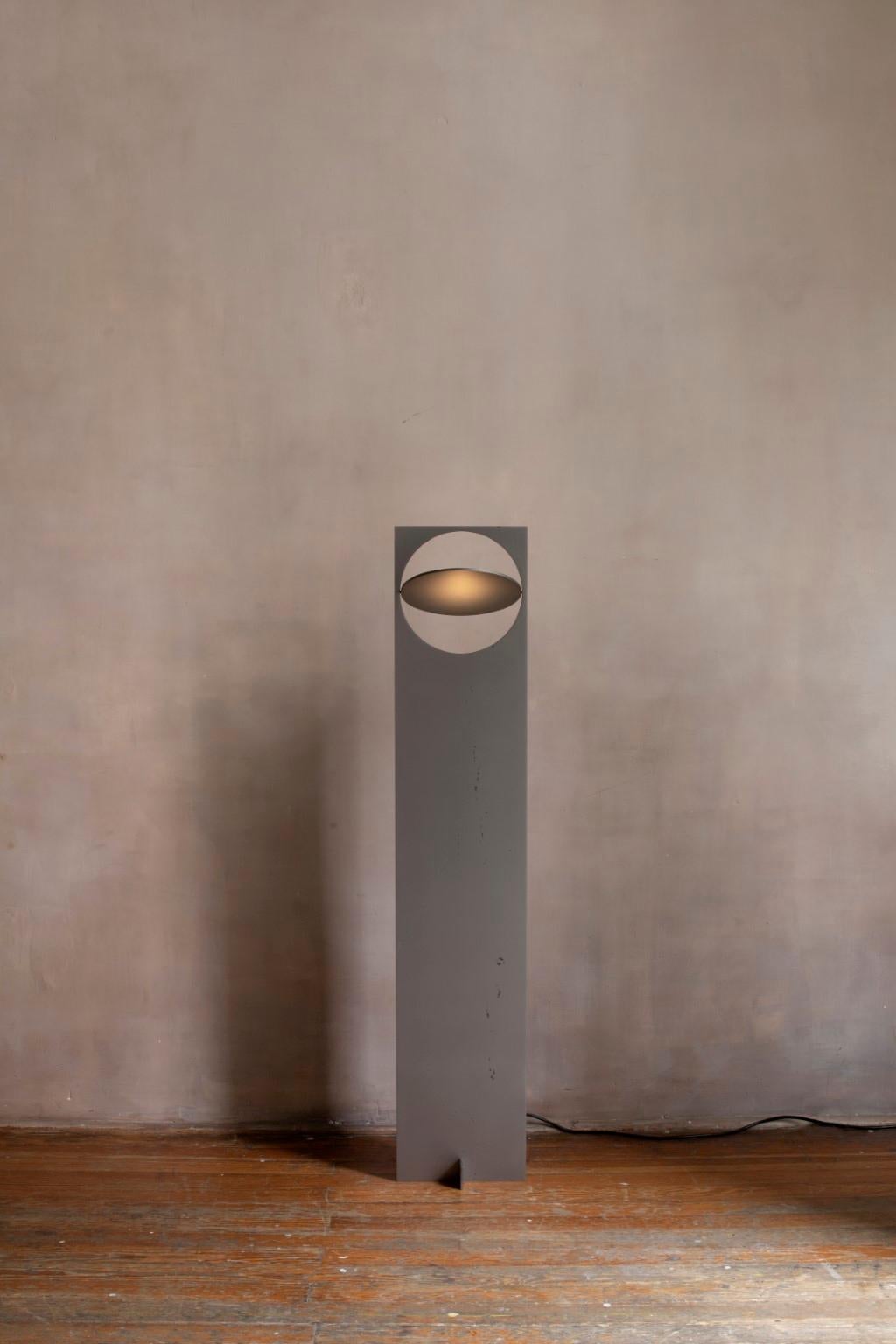 OBJ-01 Steel Floor Lamp by Manu Bano For Sale 6