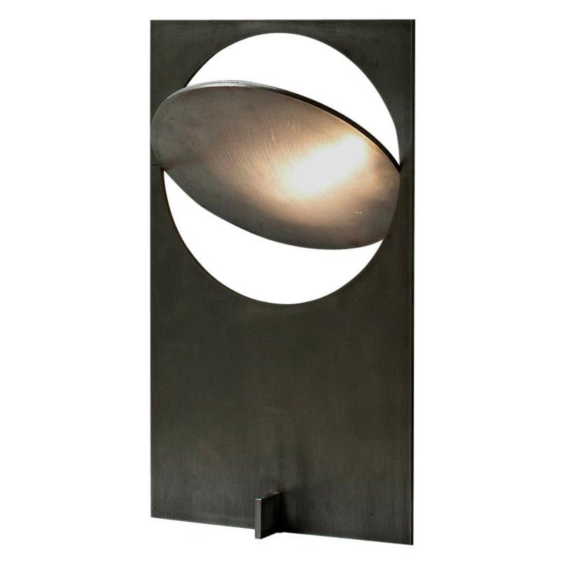 OBJ-01 Steel Table Lamp by Manu Bano For Sale