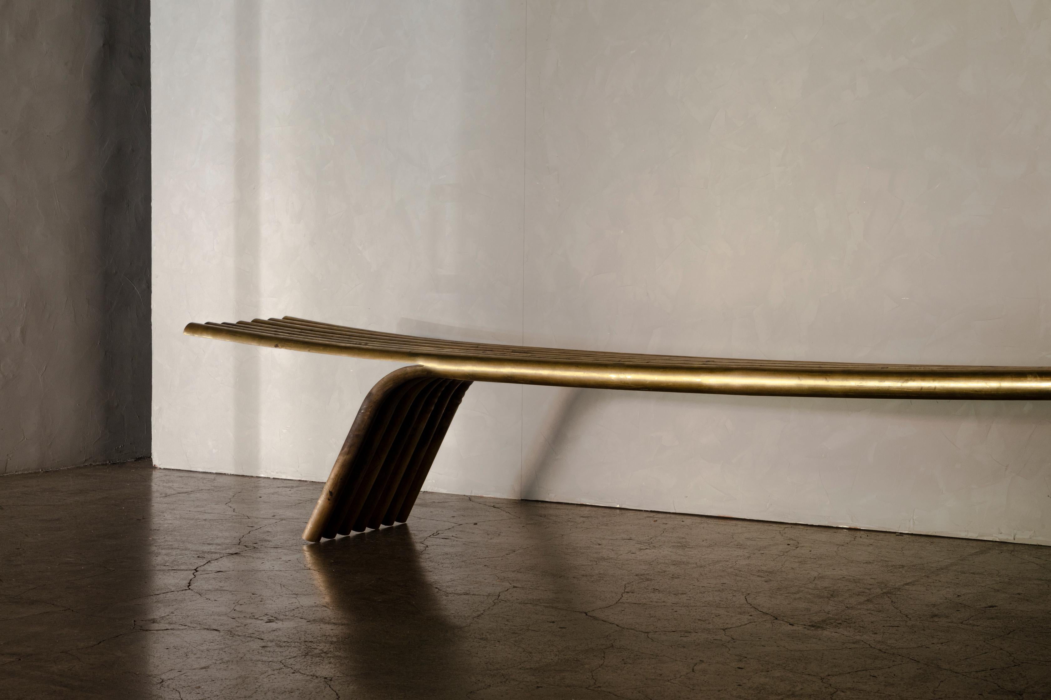 Post-Modern OBJ-02 Bench by Manu Bano For Sale