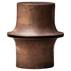 OBJ-06 B Copper Side Table by Manu Bano