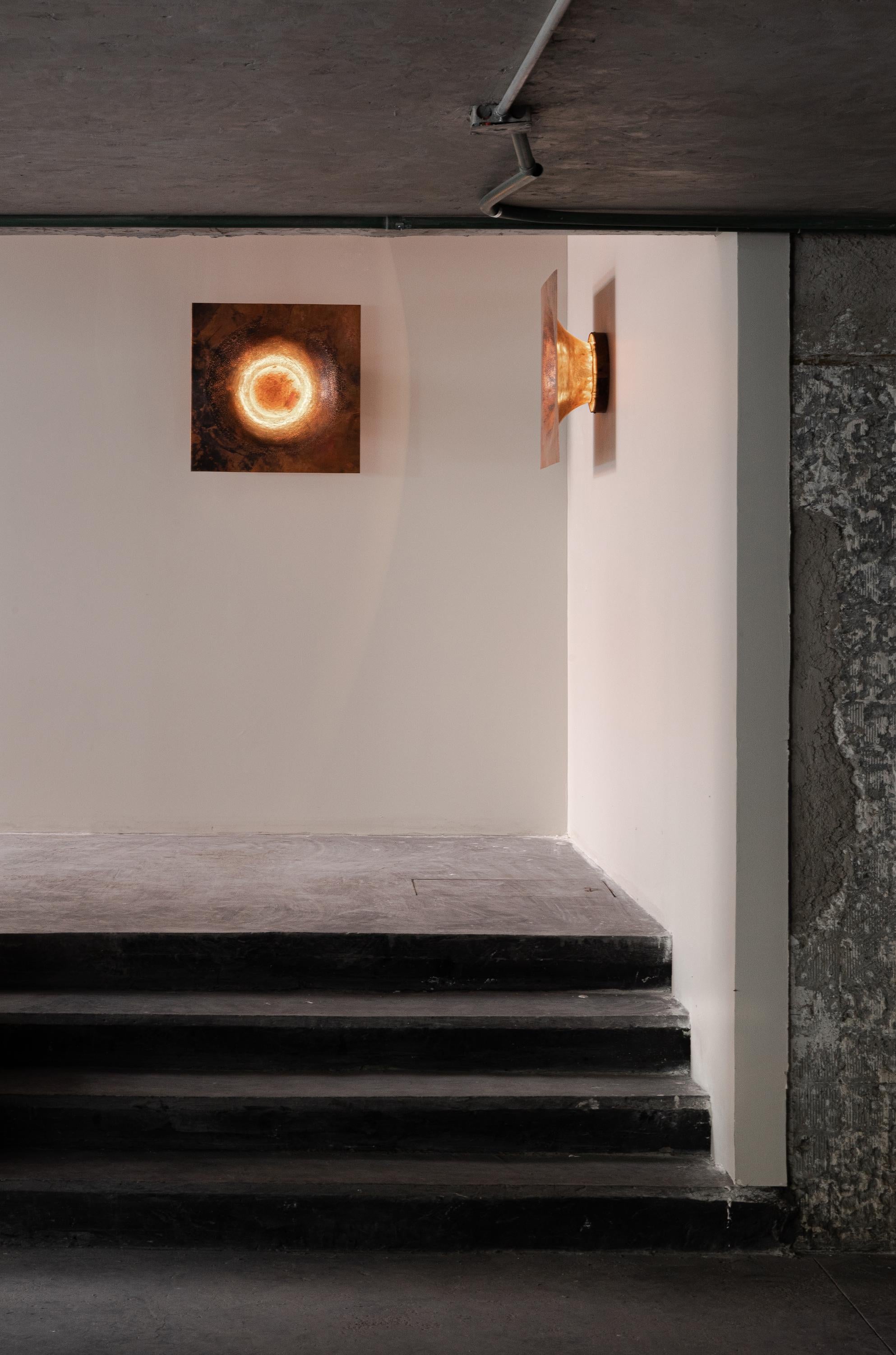 OBJ-07 LÁMPARA DE PARED, 2023 Cobre natural en venta 3