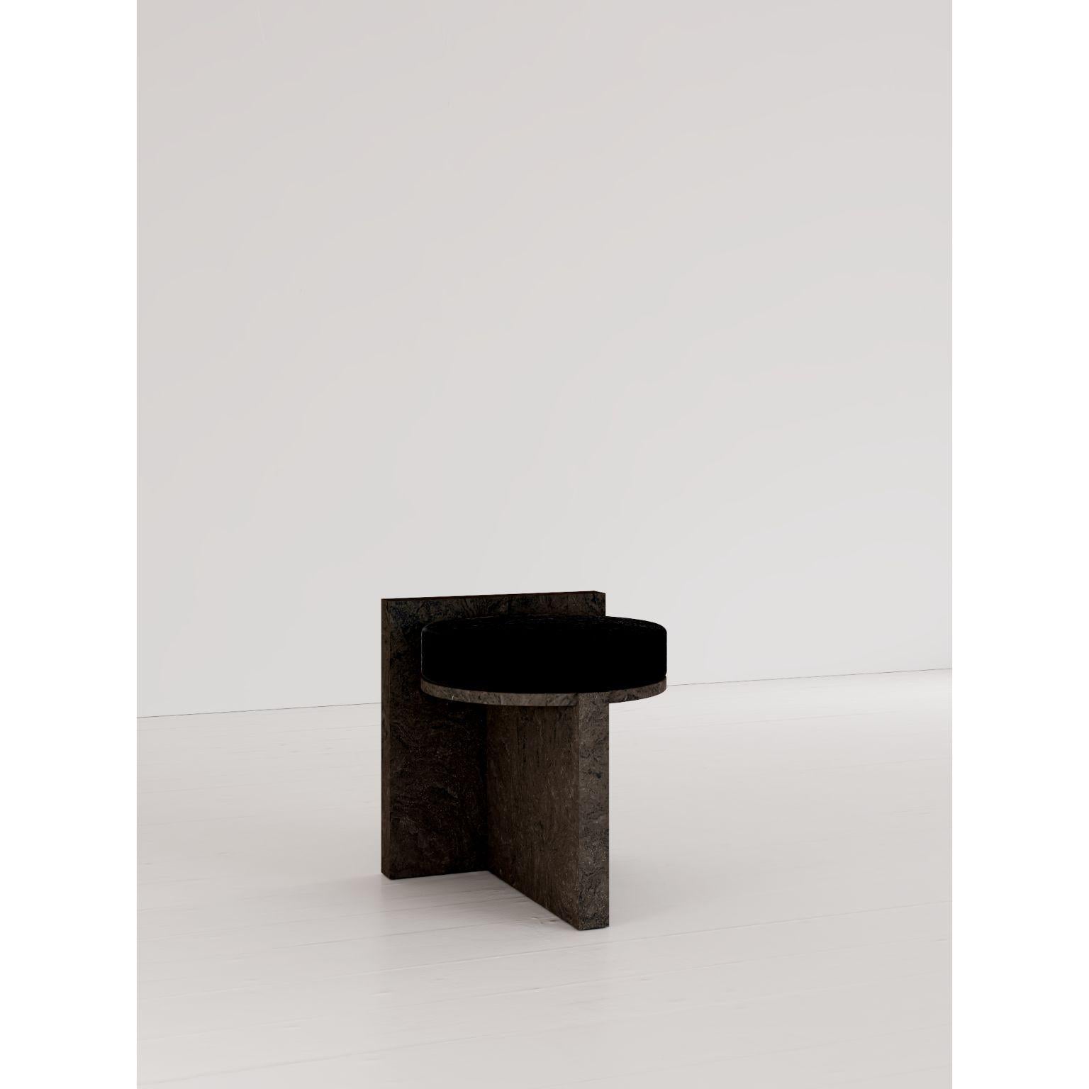 Post-Modern Object 01 Noir Seating by Volta For Sale