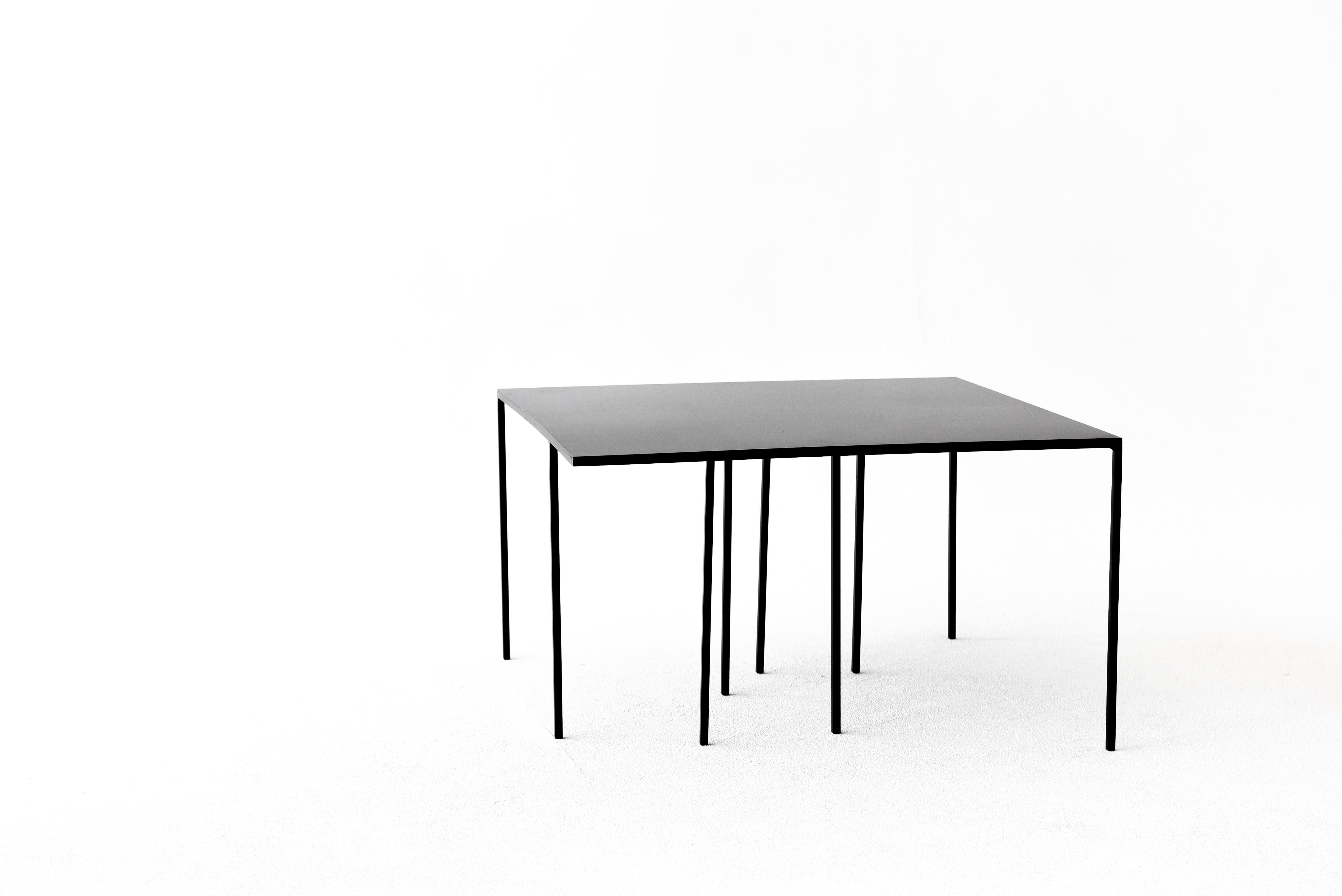 Object 014 Center Table by NG Design
Dimensions: D70 x W70 x H40 cm
Materials: Powder coated steel.

Also Available: All of objects available in different materials and colors on demand.

The 
