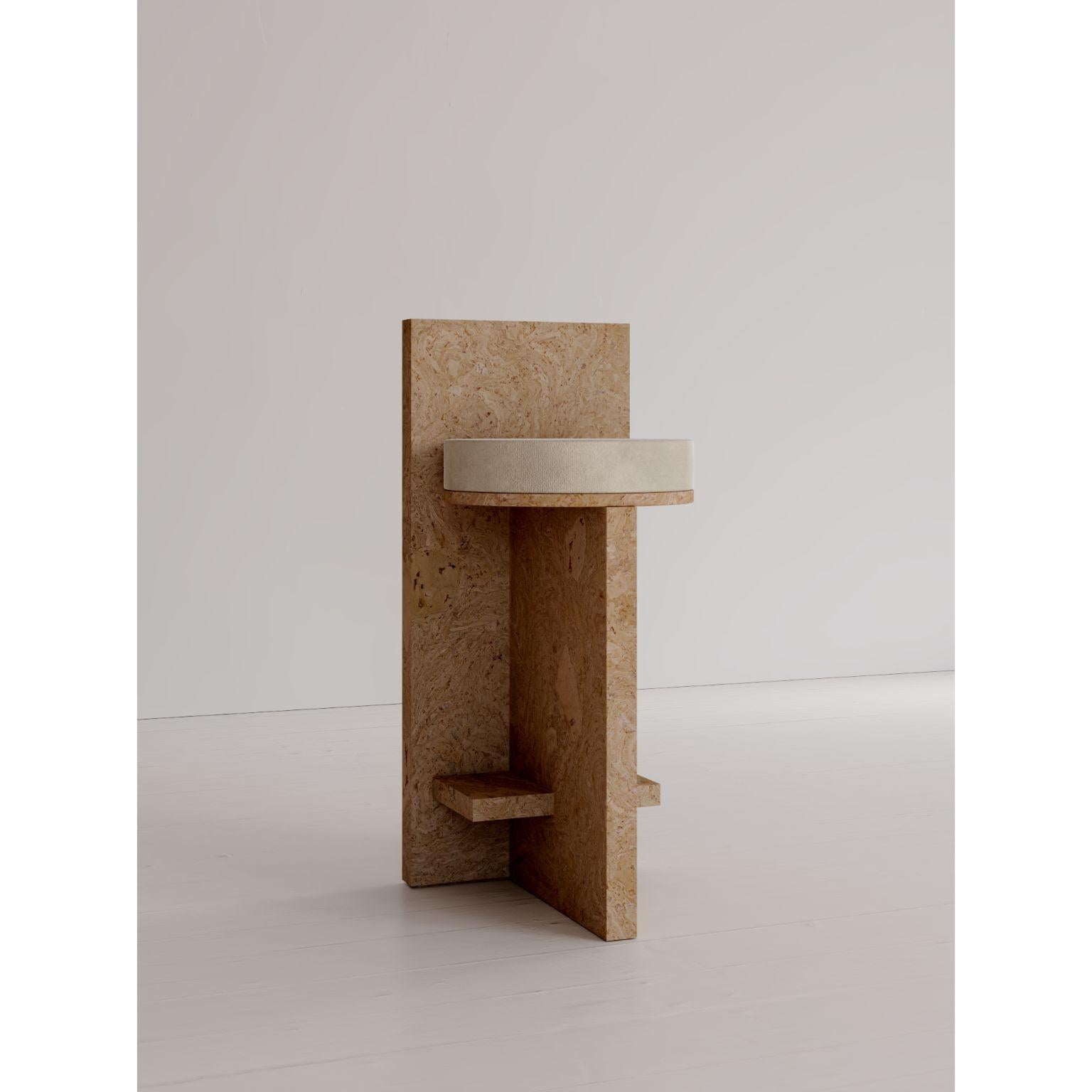 Post-Modern Object 02 Beige Seating by Volta For Sale